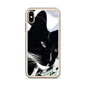 Black cat series-iPhone Case