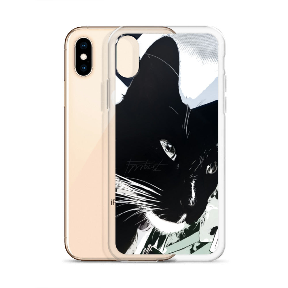 Black cat series-iPhone Case