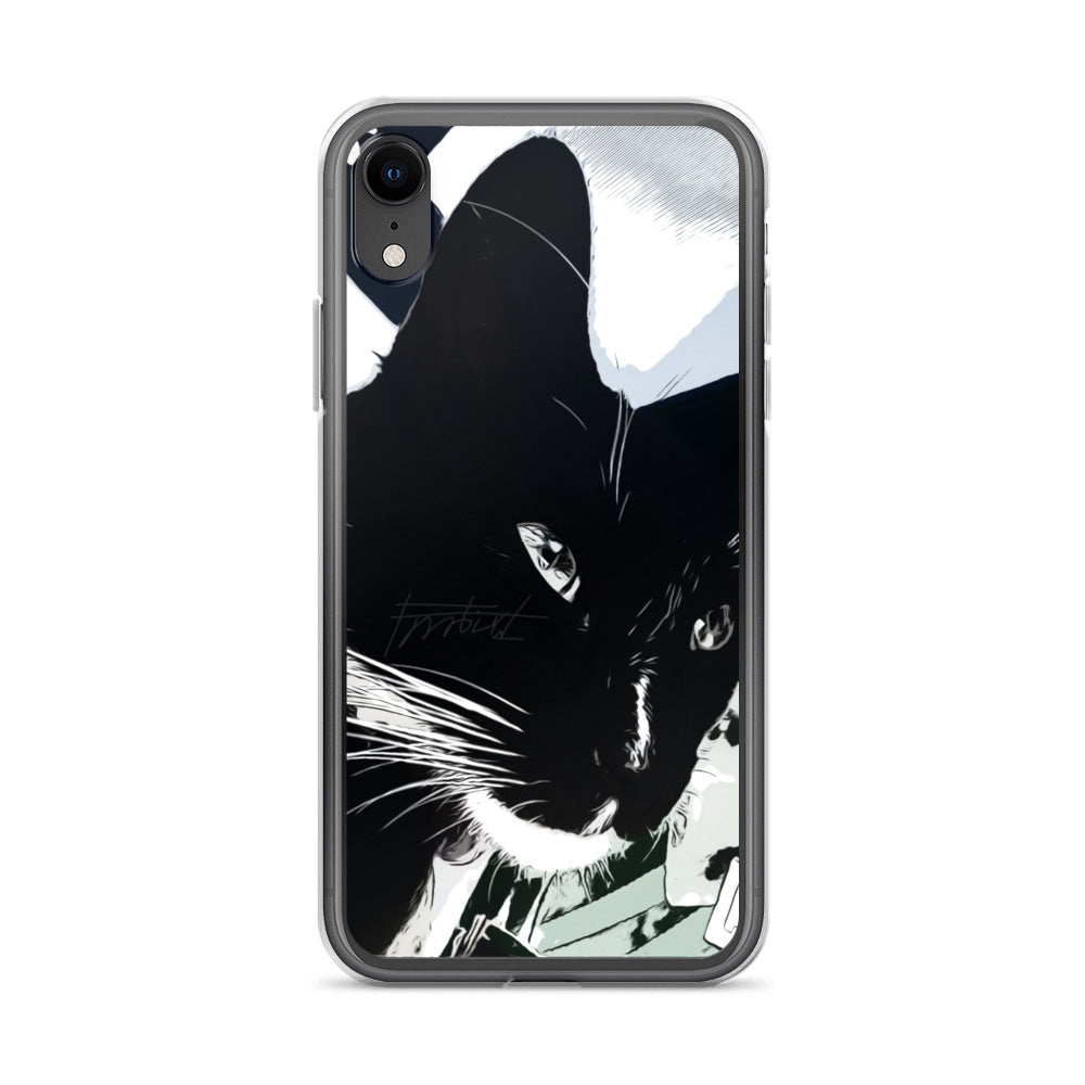 Black cat series-iPhone Case