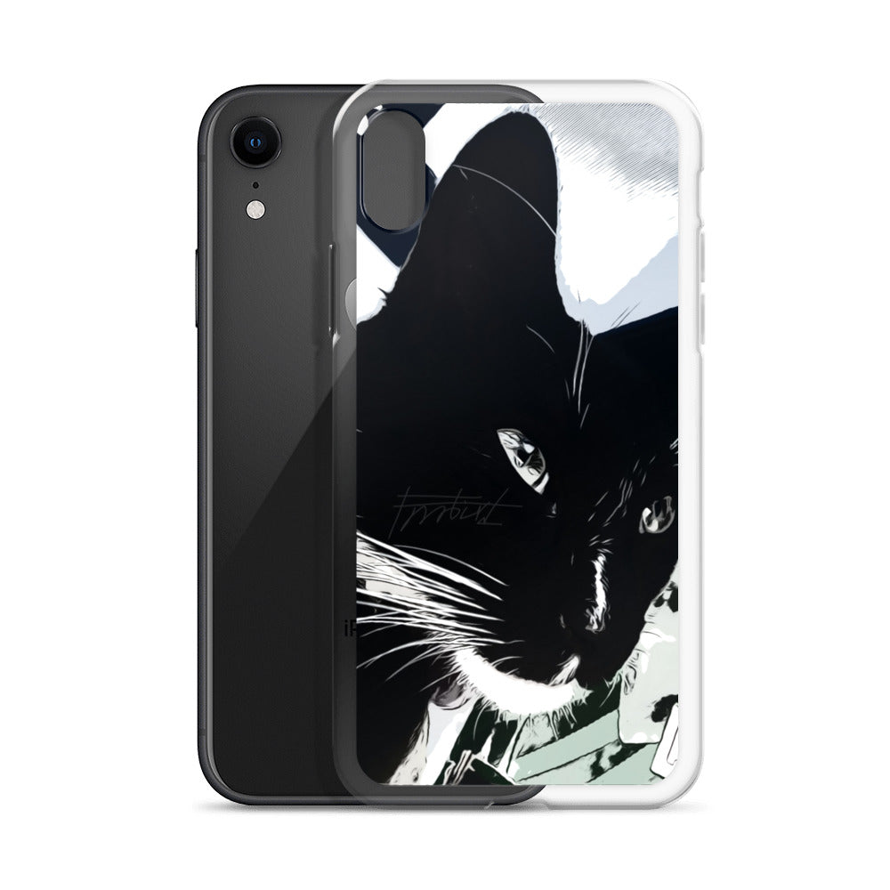 Black cat series-iPhone Case