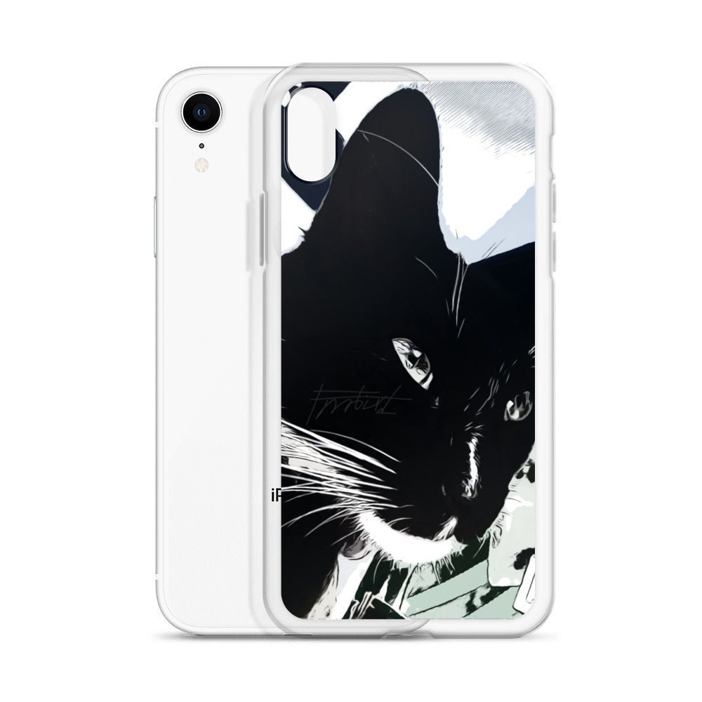 Black cat series-iPhone Case