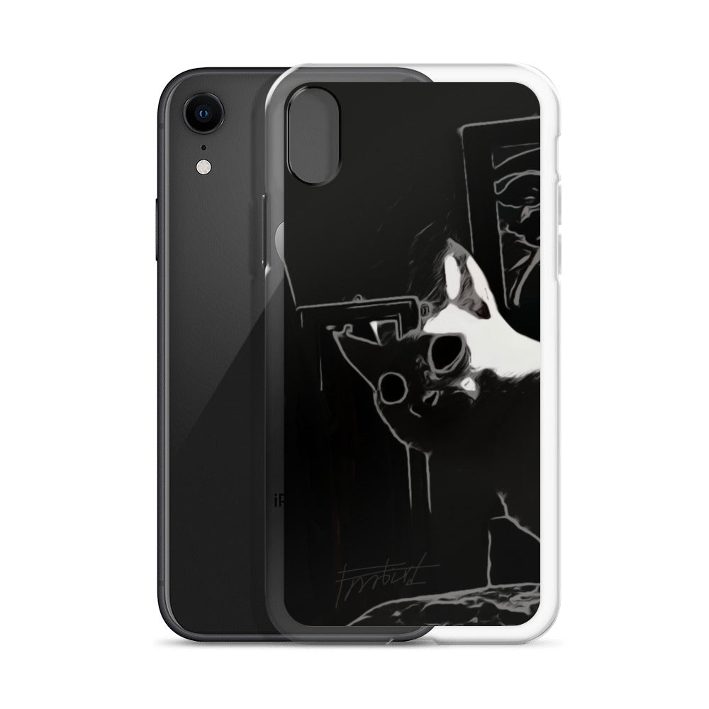 Black cat series-iPhone Case