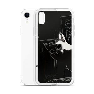 Black cat series-iPhone Case