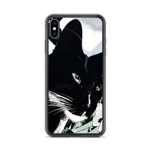 Black cat series-iPhone Case