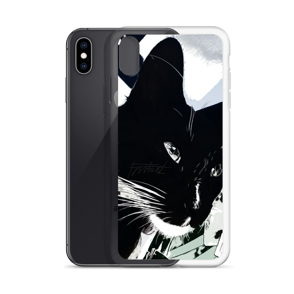 Black cat series-iPhone Case