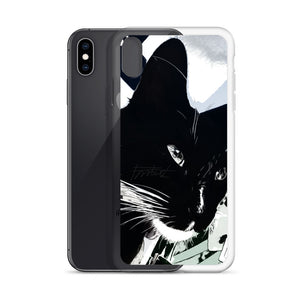 Black cat series-iPhone Case