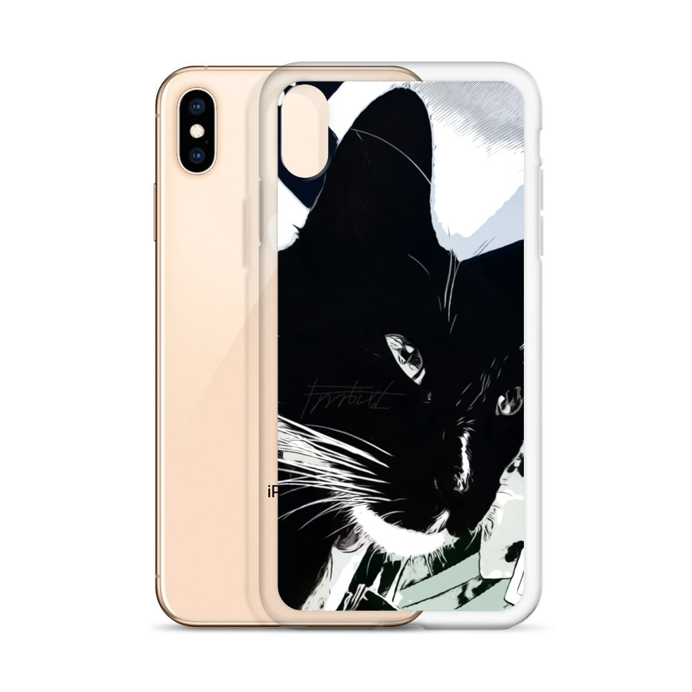 Black cat series-iPhone Case