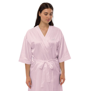 “Frrrbird”-Satin robe