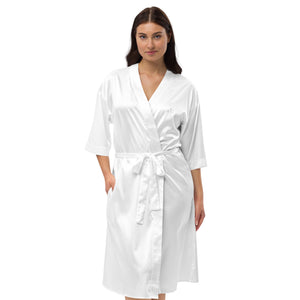 “Frrrbird”-Satin robe