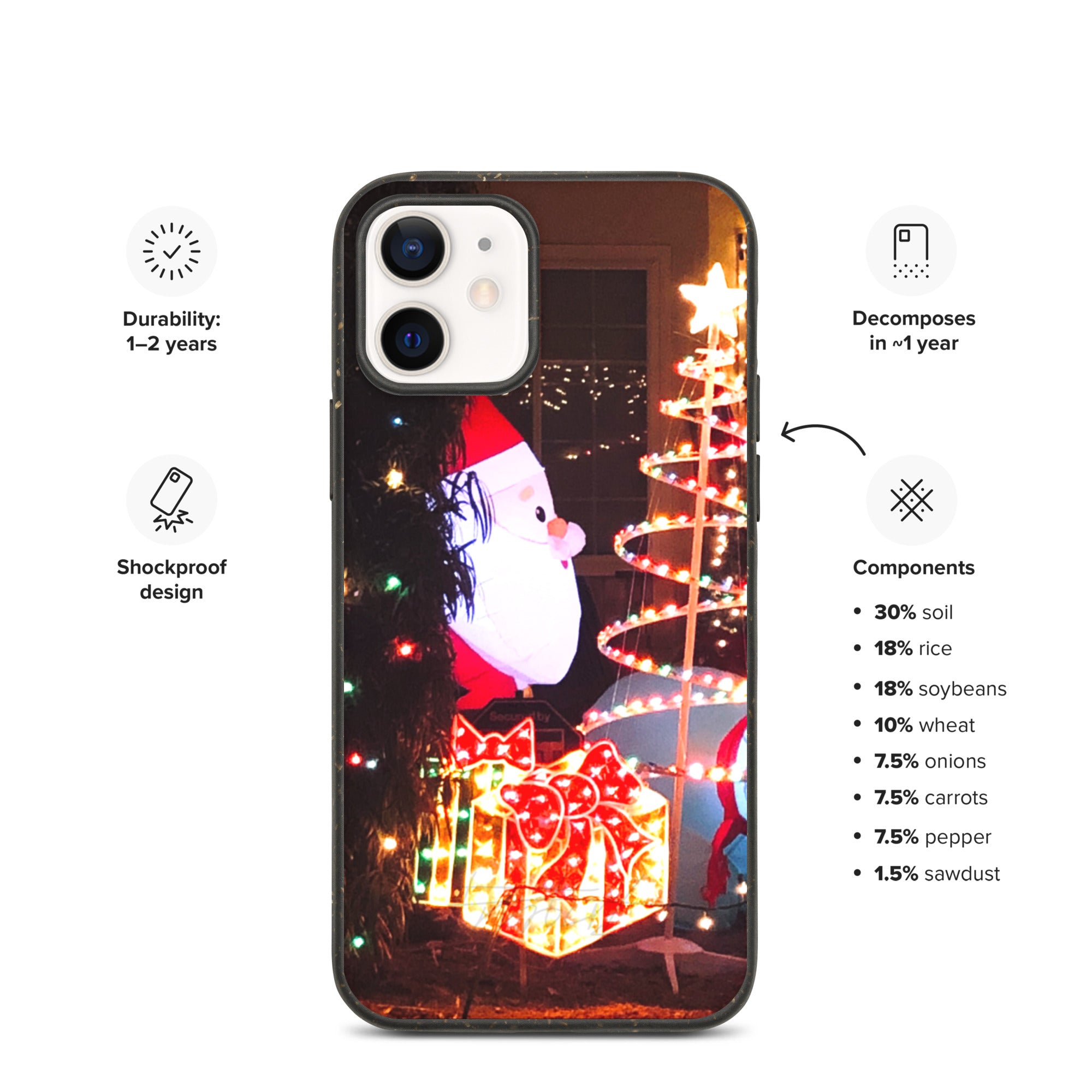 Christmas gift-Speckled iPhone case