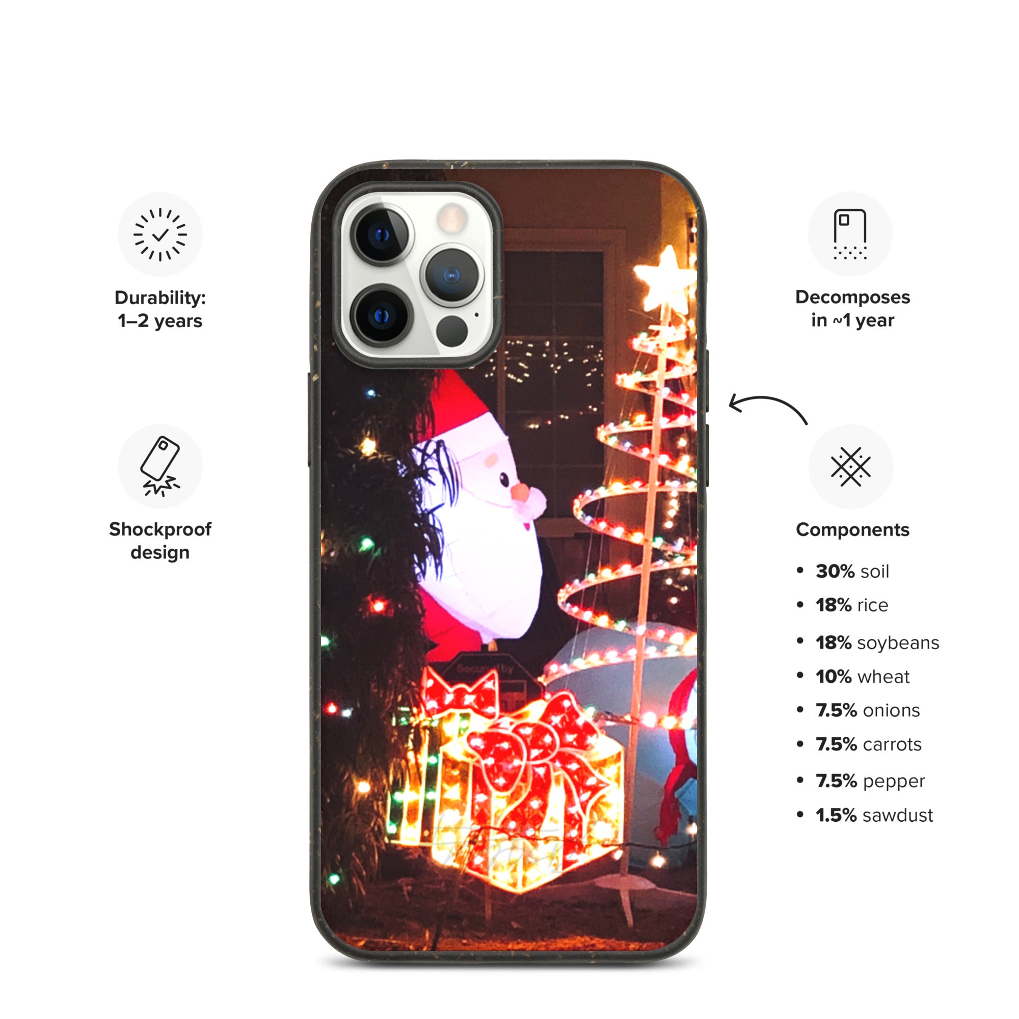 Christmas gift-Speckled iPhone case