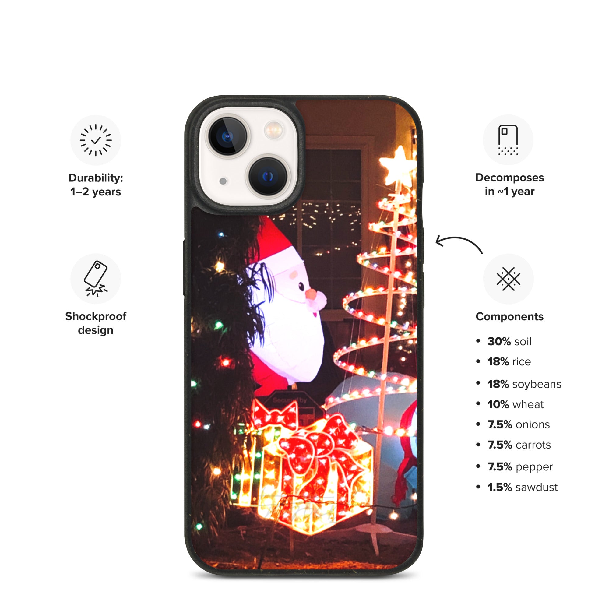 Christmas gift-Speckled iPhone case