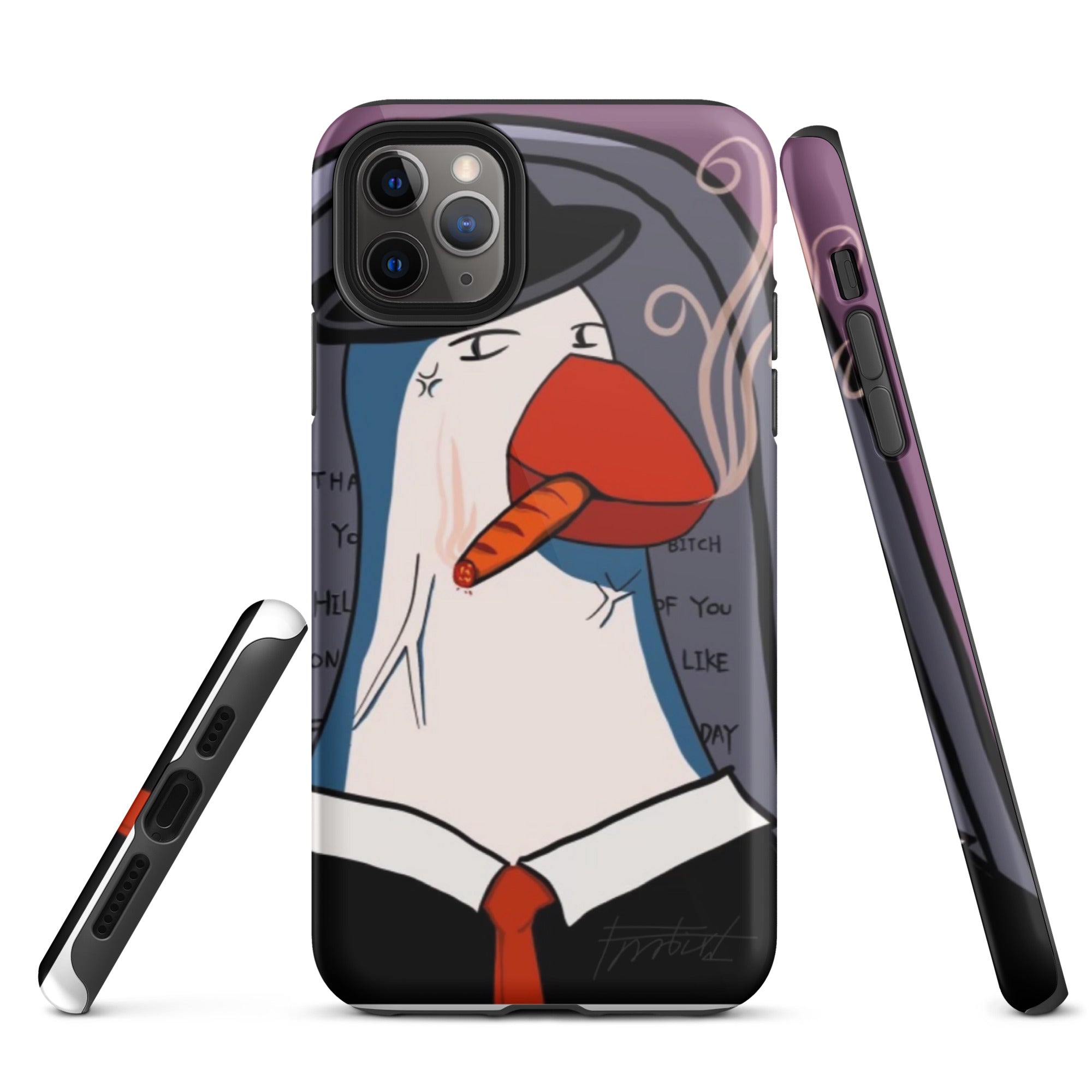 “King chicken”-Tough iPhone case