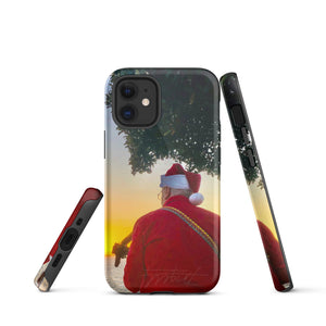 Christmas Guitar Song-Tough iPhone case