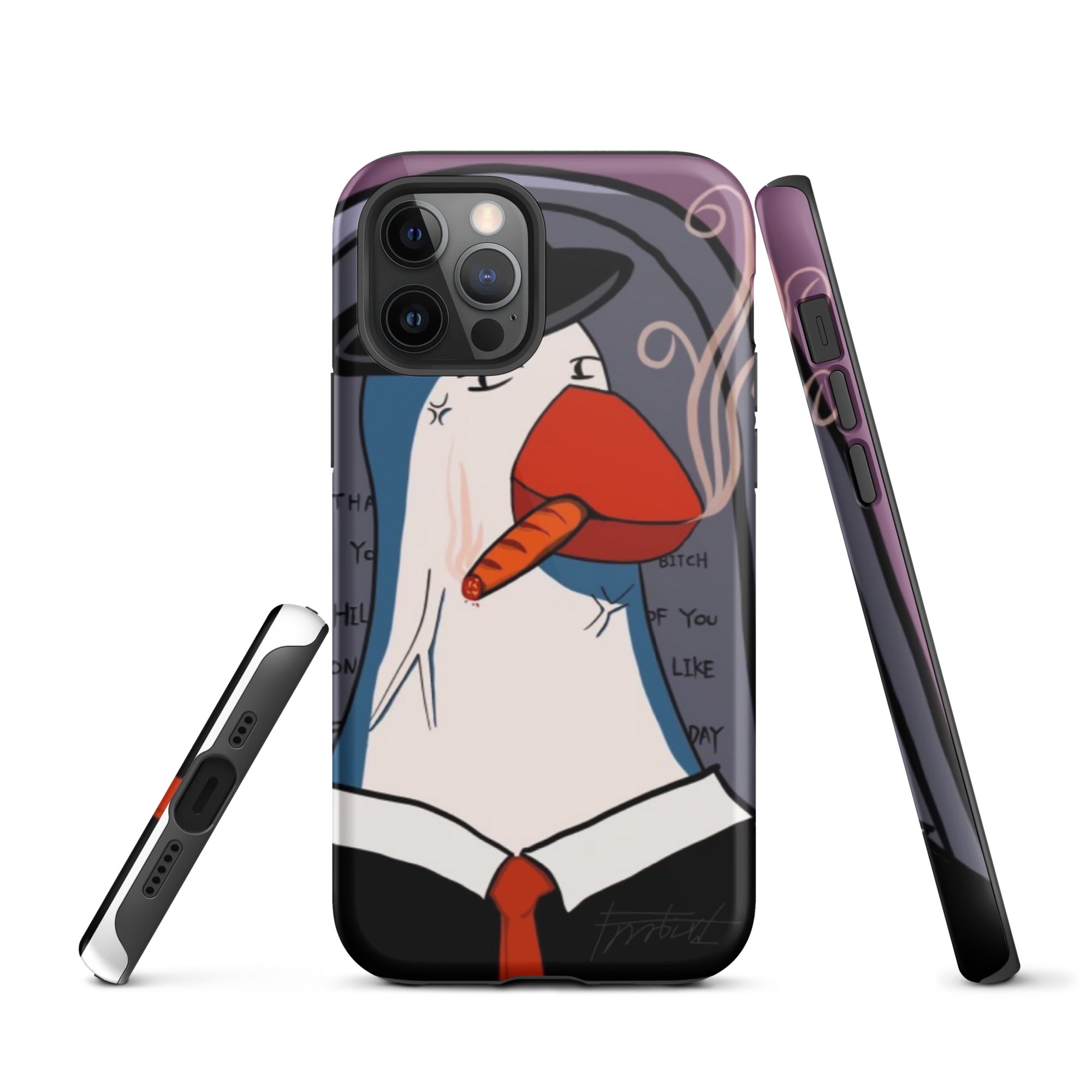 “King chicken”-Tough iPhone case