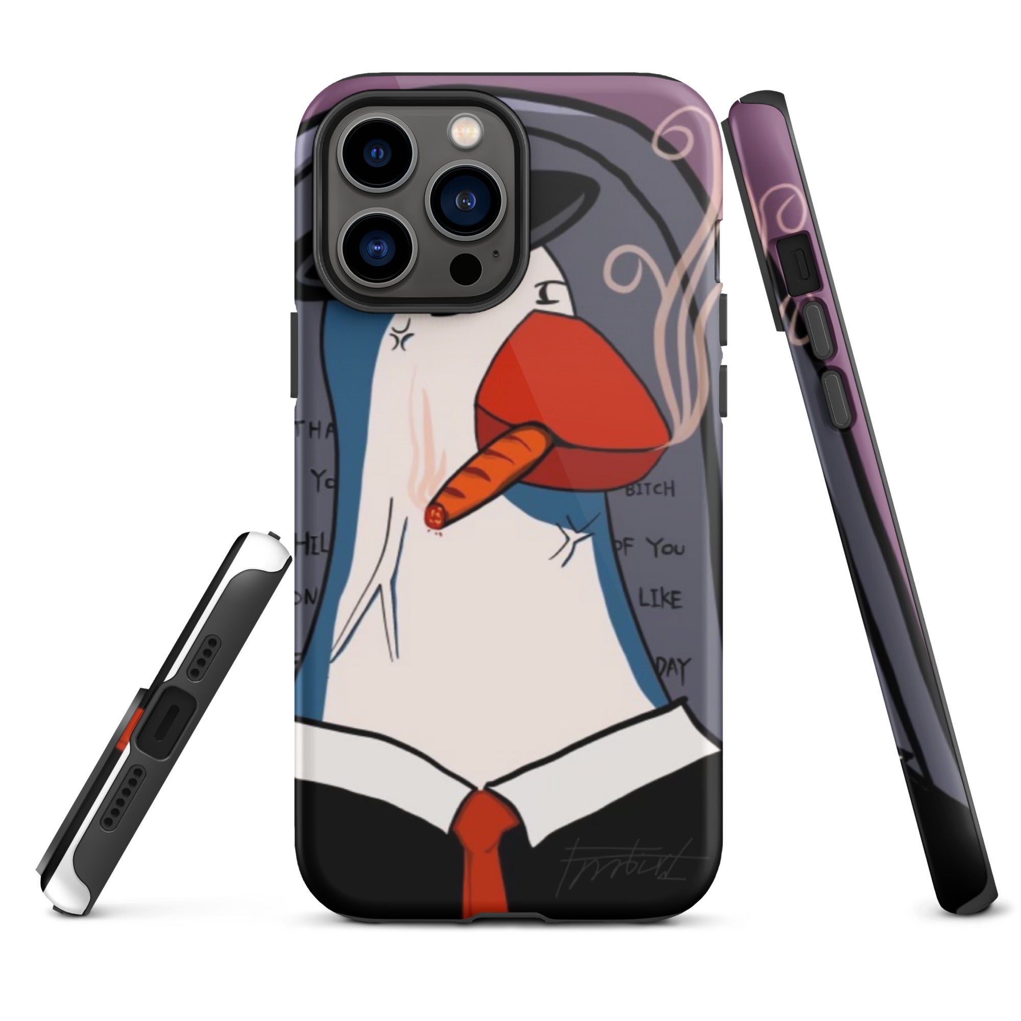 “King chicken”-Tough iPhone case