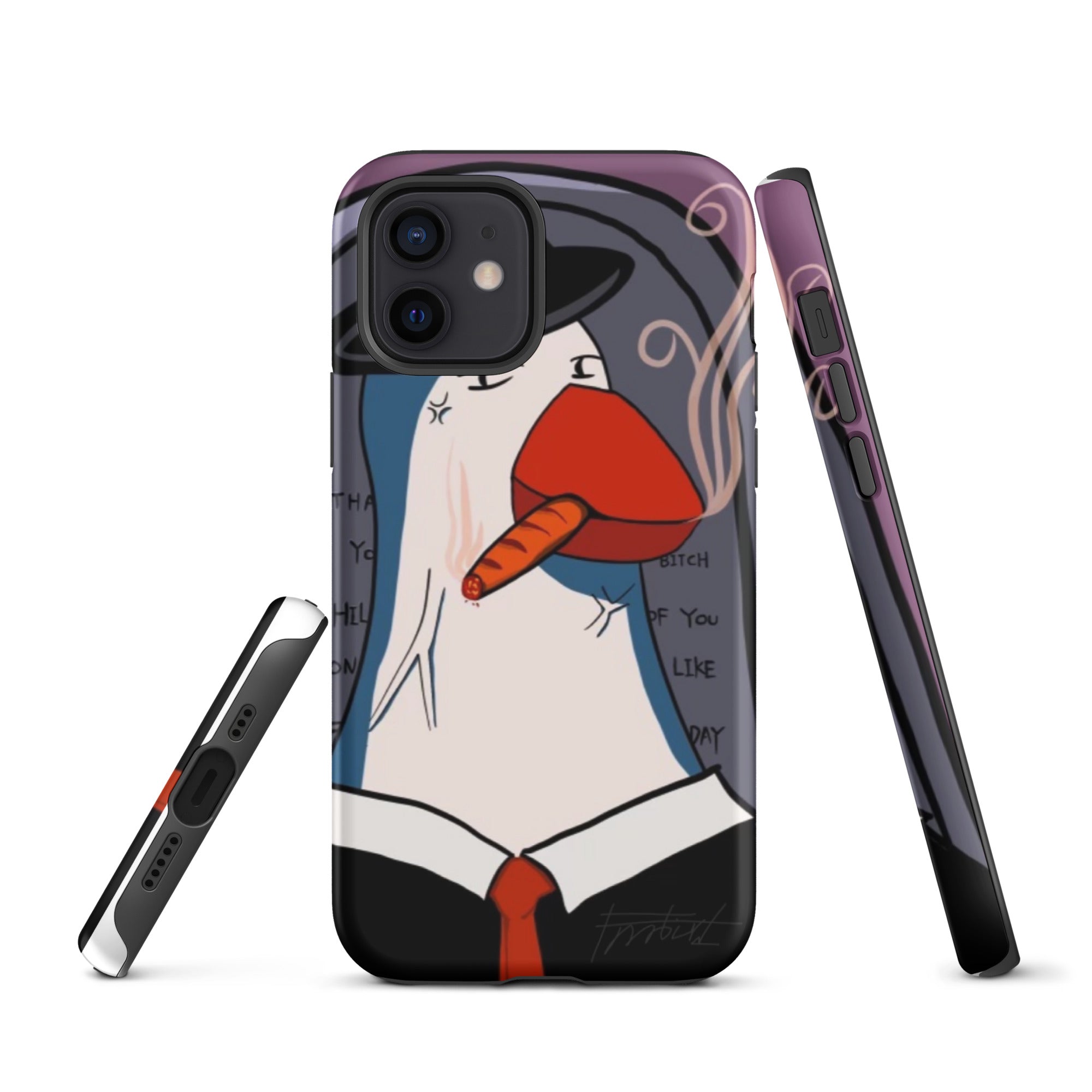 “King chicken”-Tough iPhone case