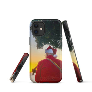 Christmas Guitar Song-Tough iPhone case