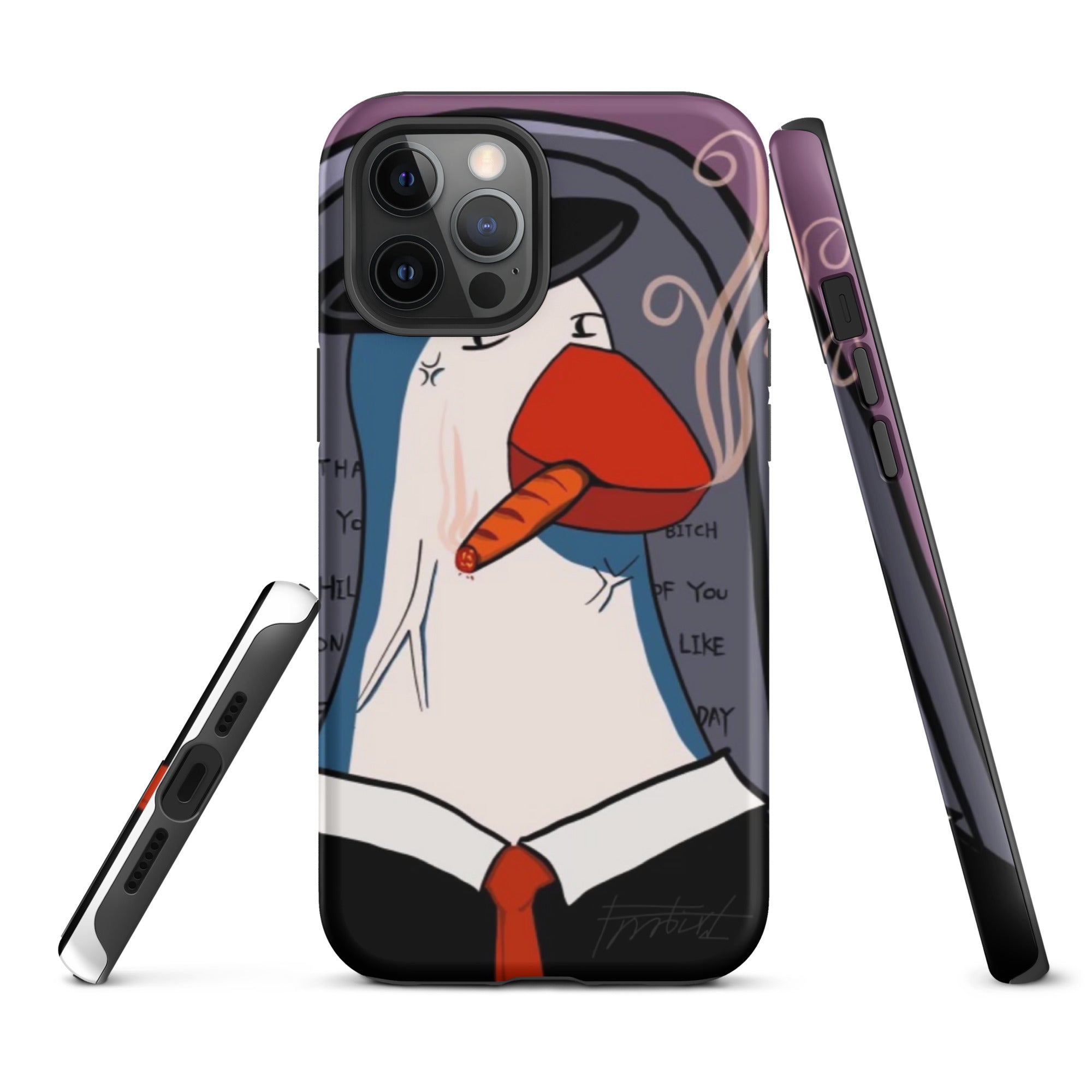 “King chicken”-Tough iPhone case