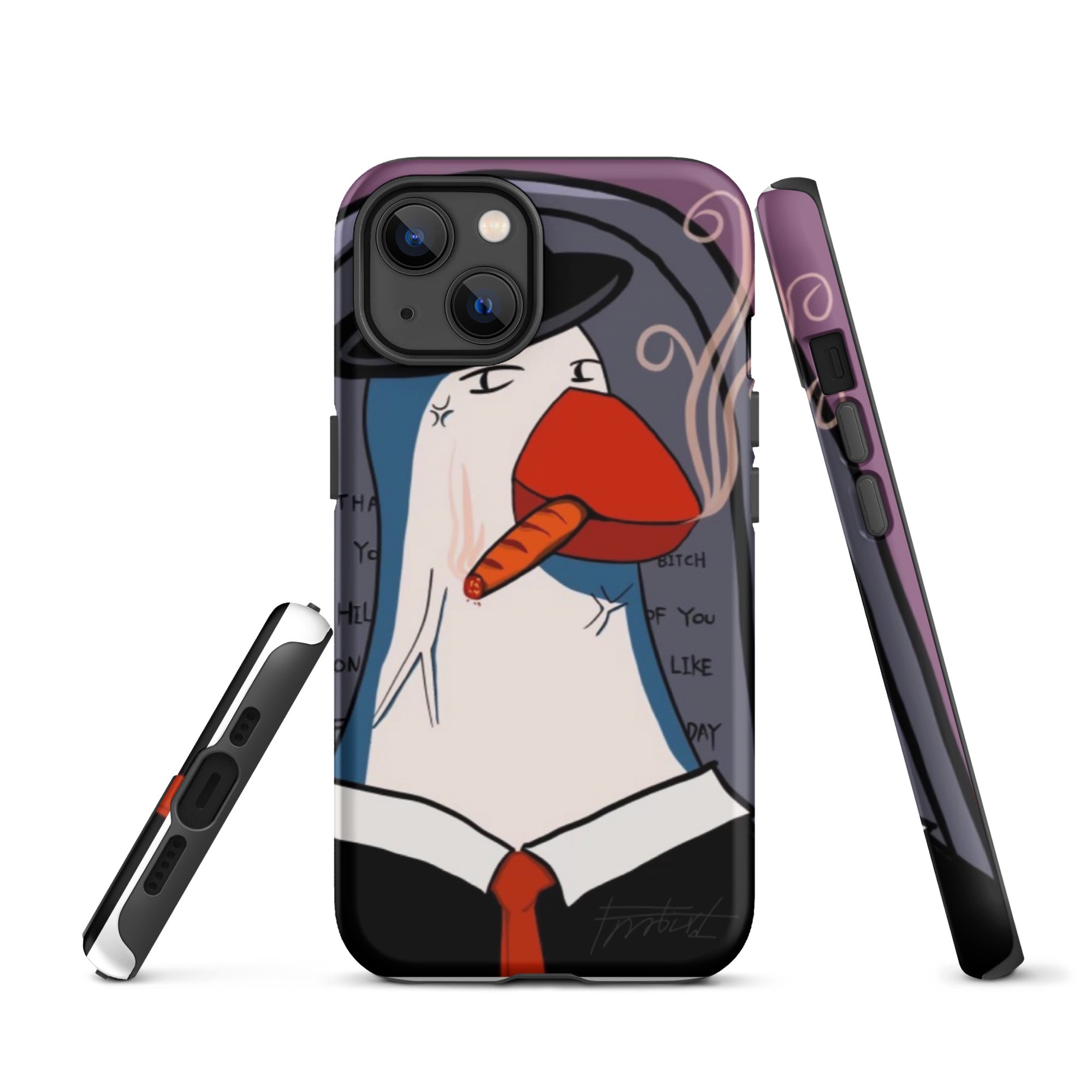 “King chicken”-Tough iPhone case