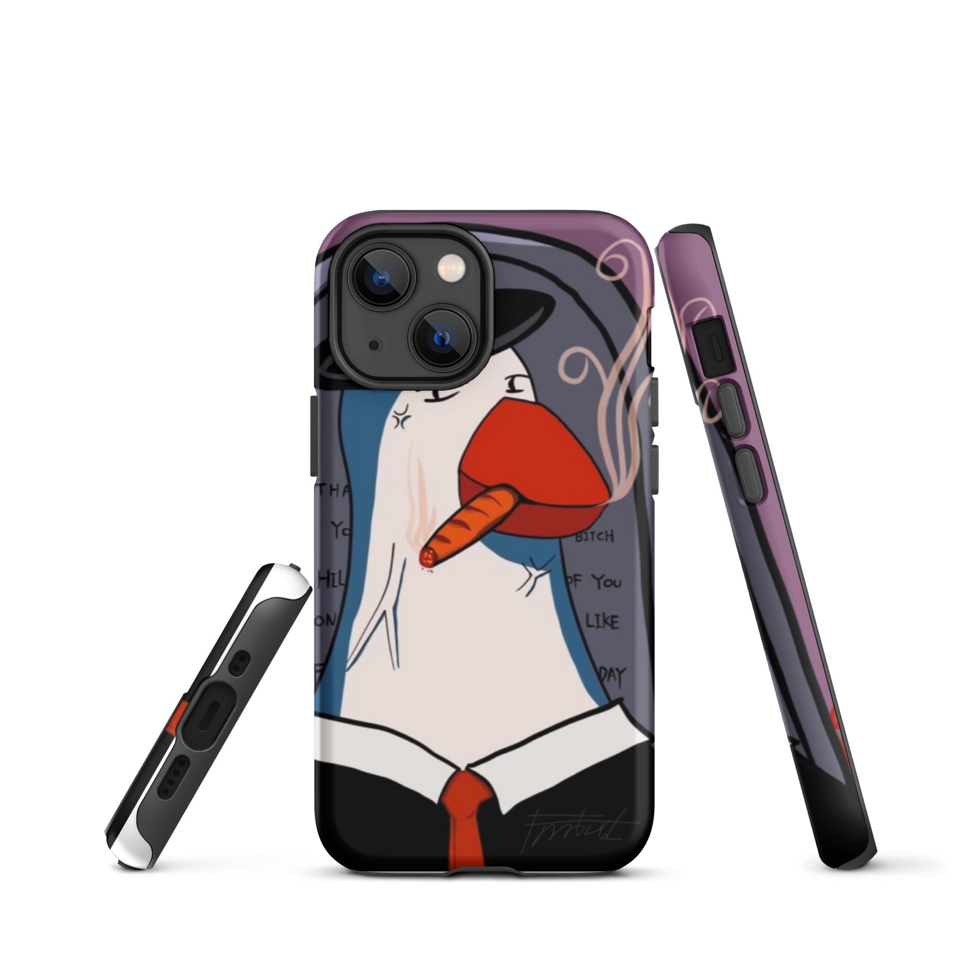 “King chicken”-Tough iPhone case