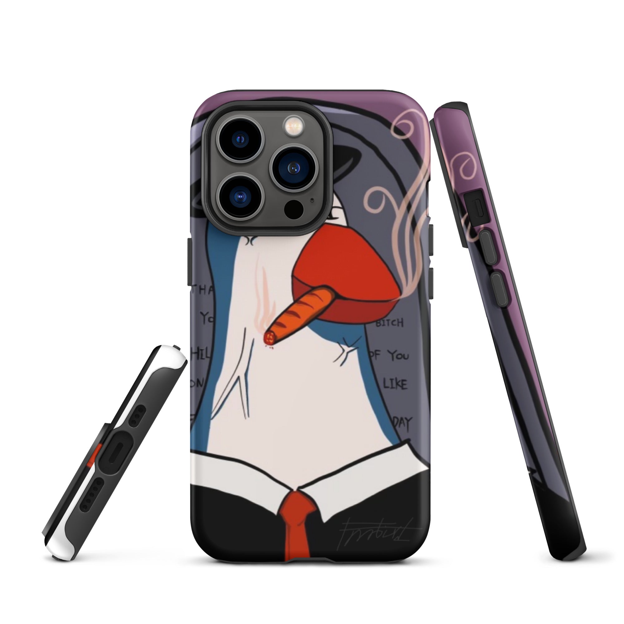 “King chicken”-Tough iPhone case