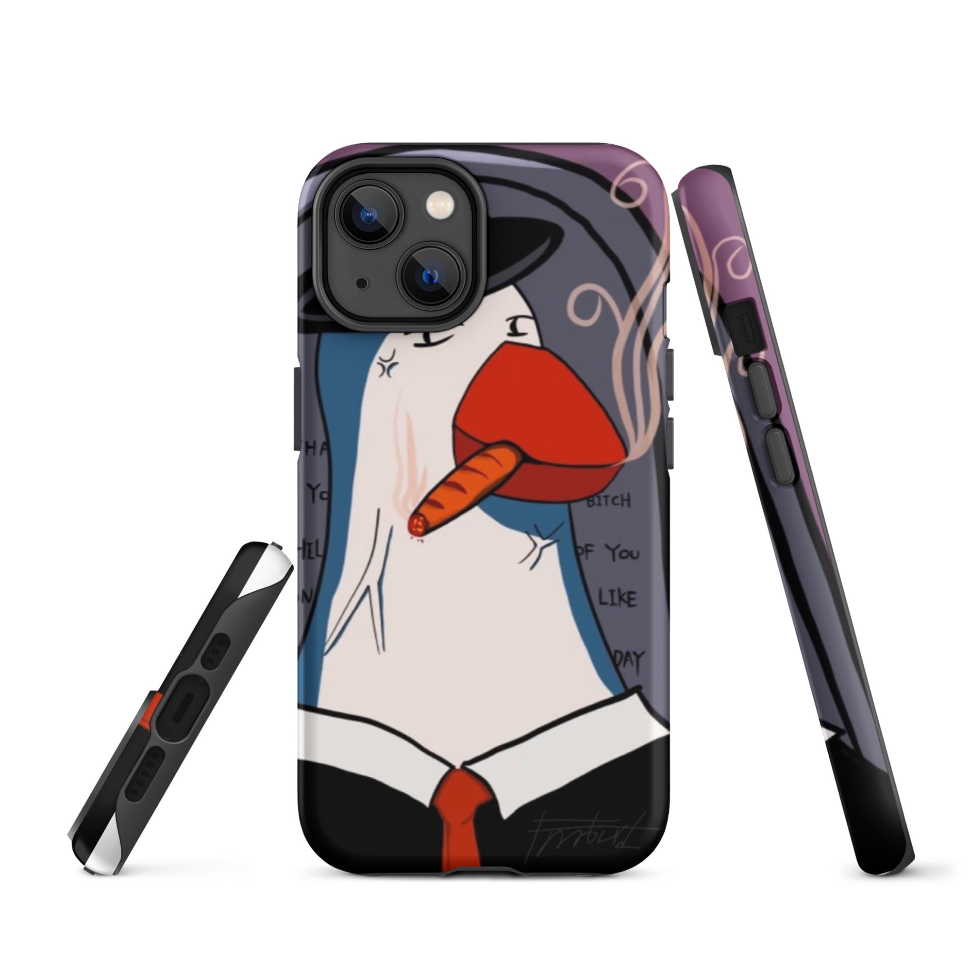 “King chicken”-Tough iPhone case