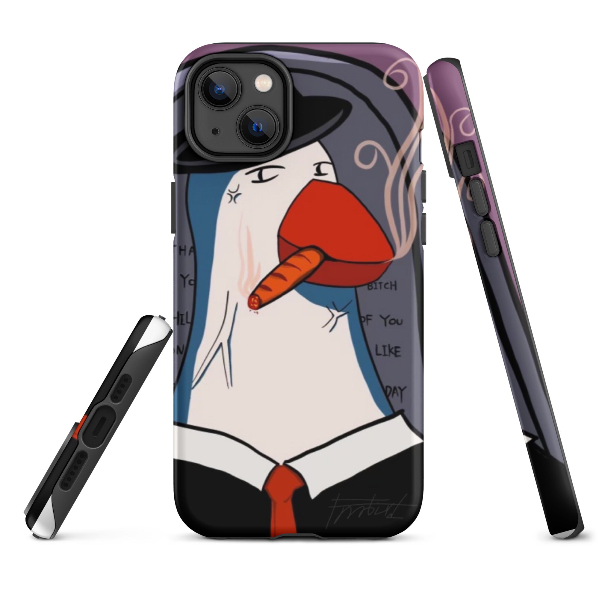 “King chicken”-Tough iPhone case