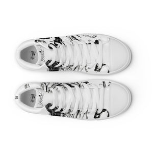 “Frrrbird”-Women’s high top canvas shoes