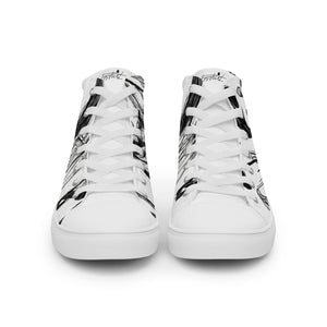 “Frrrbird”-Women’s high top canvas shoes