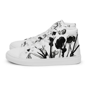 “Frrrbird”-Women’s high top canvas shoes