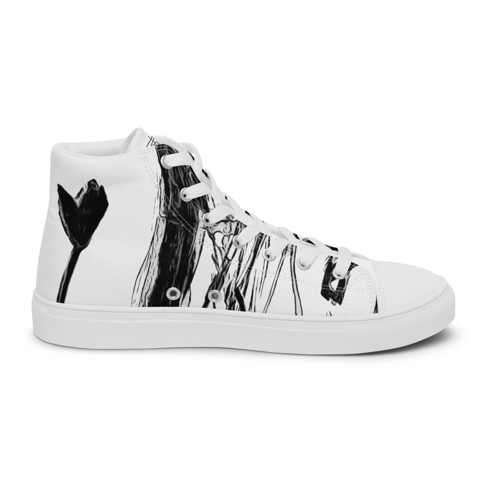 “Frrrbird”-Women’s high top canvas shoes