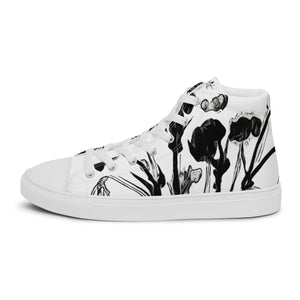 “Frrrbird”-Women’s high top canvas shoes